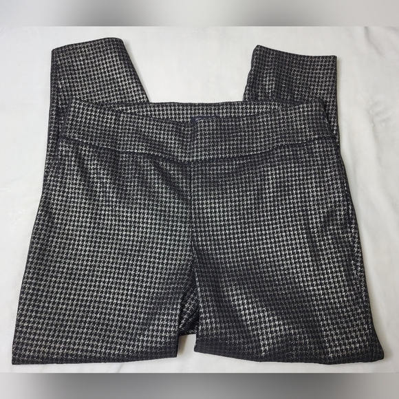 Rachel Zoe Metallic Gold Houndstooth Pants. Size 2XL. - Picture 1 of 9